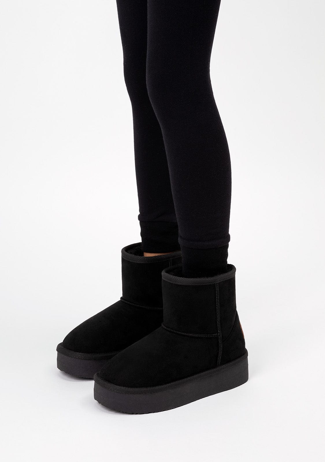 B&W JUNIOR ZAPATOS / BOTAS Y BOTINES / AUSTRALIANA Black Australian Boots Water Repellent B&W