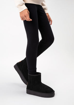 B&W JUNIOR ZAPATOS / BOTAS Y BOTINES / AUSTRALIANA Black Australian Boots Water Repellent B&W