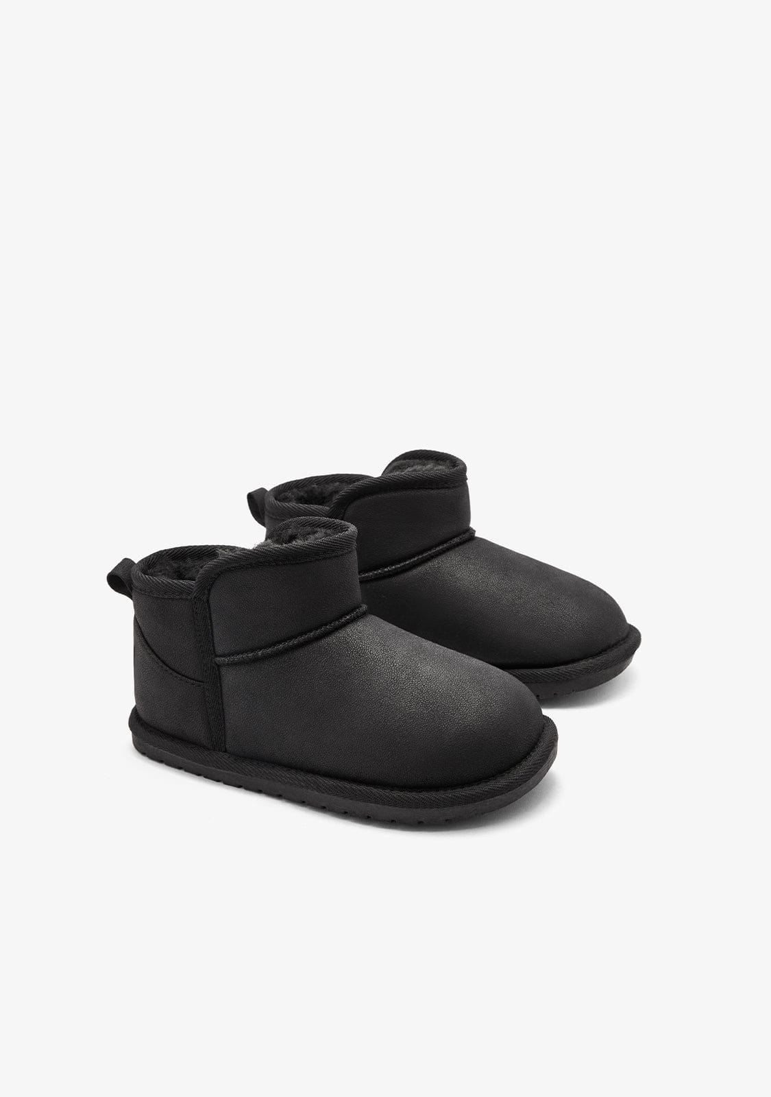B&W JUNIOR ZAPATOS / BOTAS Y BOTINES / AUSTRALIANA Black Goflex Low Australian Boots B&W