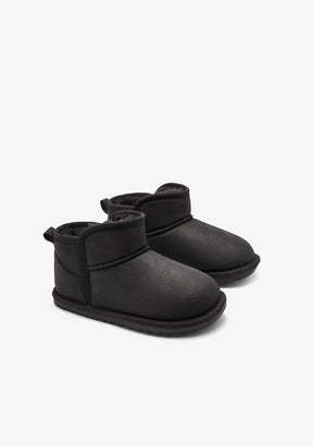 B&W JUNIOR ZAPATOS / BOTAS Y BOTINES / AUSTRALIANA Black Goflex Low Australian Boots B&W