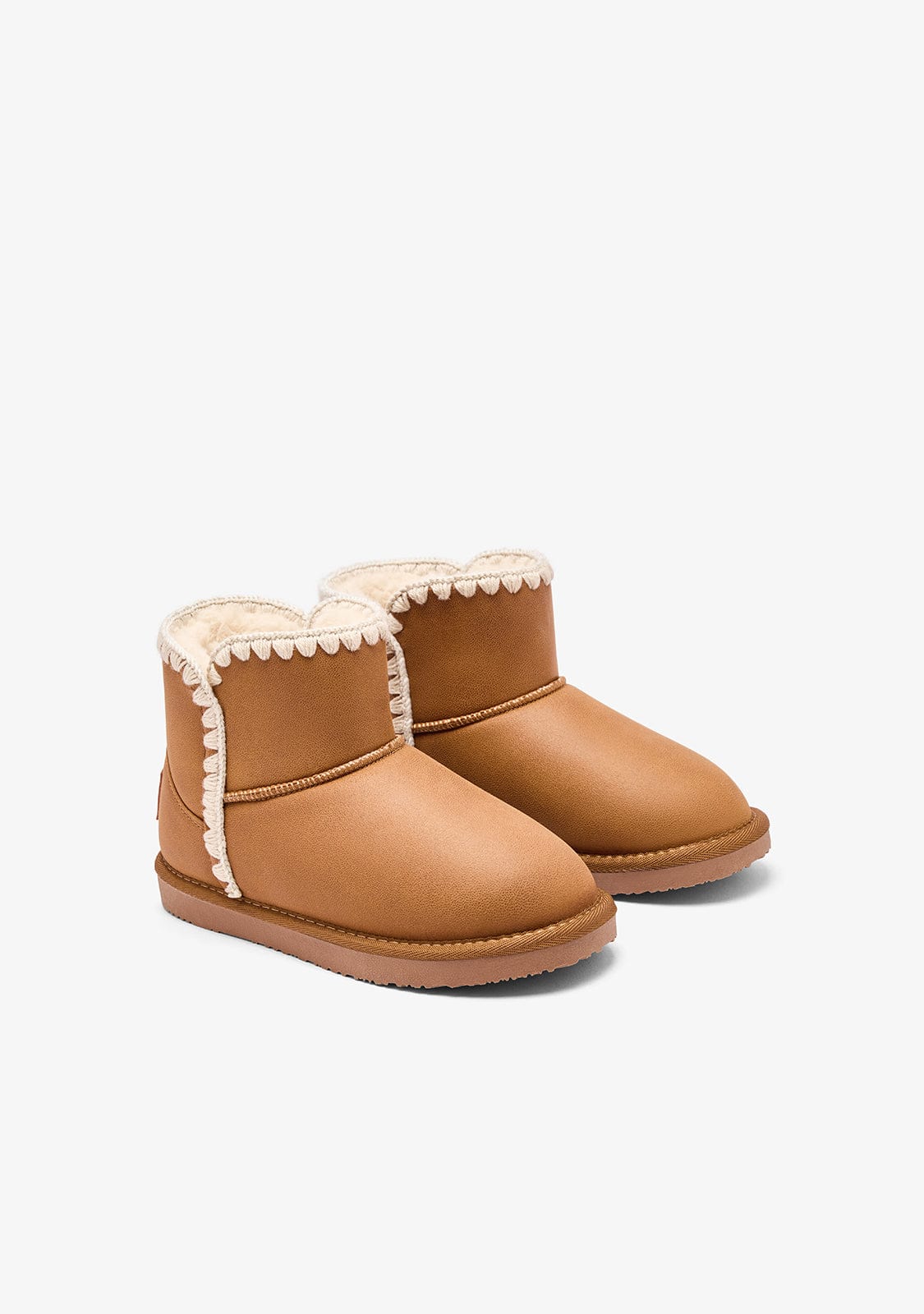 B&W JUNIOR ZAPATOS / BOTAS Y BOTINES / AUSTRALIANA Tan Australian Boot Crochet