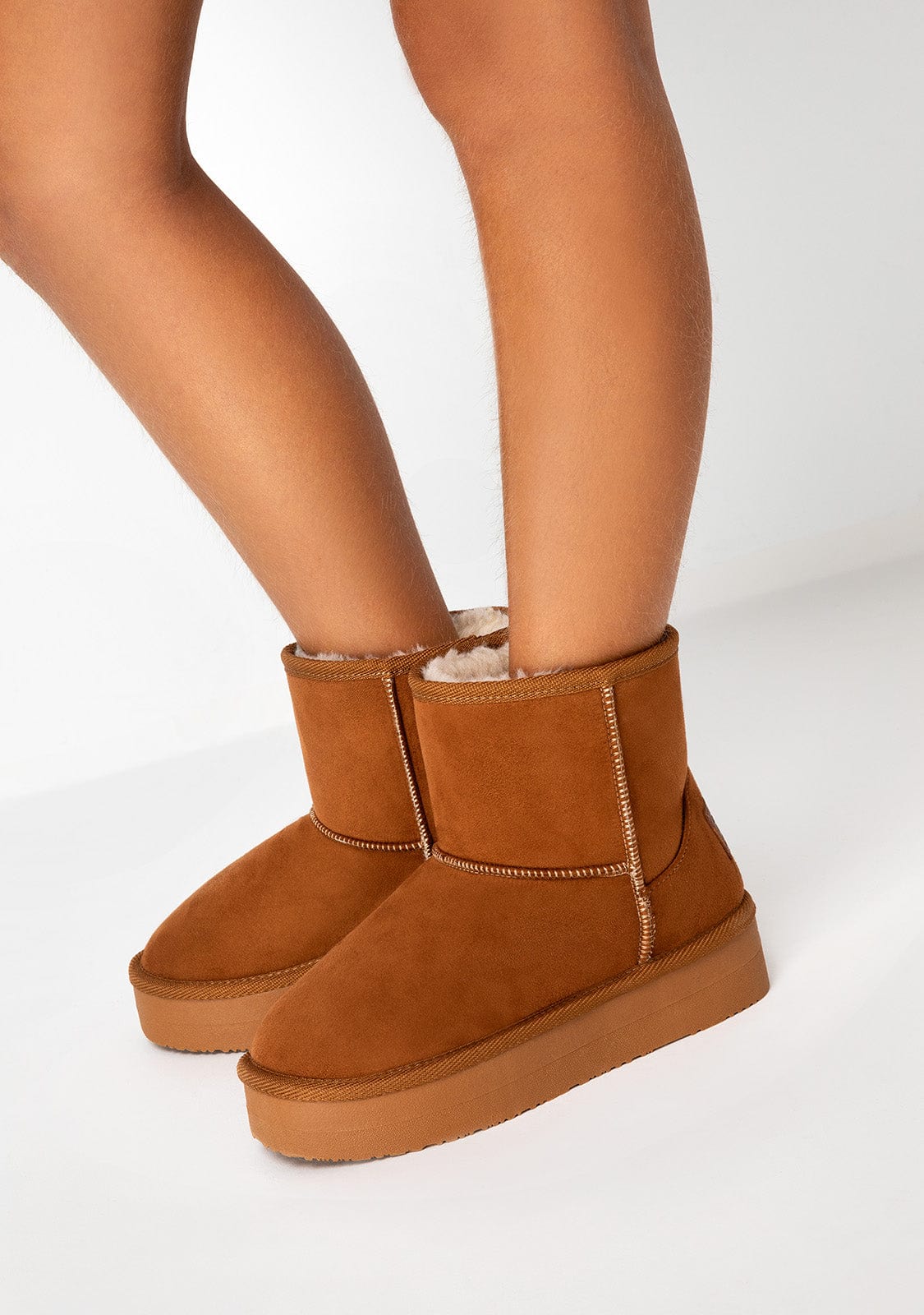 B&W JUNIOR ZAPATOS / BOTAS Y BOTINES / AUSTRALIANA Tan Australian Boots Water Repellent B&W