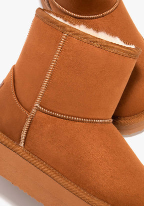 B&W JUNIOR ZAPATOS / BOTAS Y BOTINES / AUSTRALIANA Tan Australian Boots Water Repellent B&W