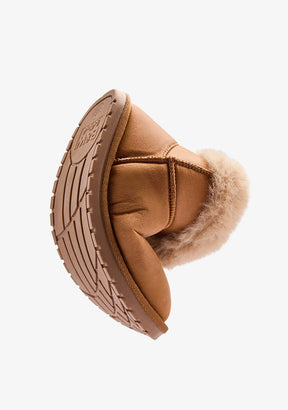 B&W JUNIOR ZAPATOS / BOTAS Y BOTINES / AUSTRALIANA Tan Goflex Low Fur Australian Boot B&W