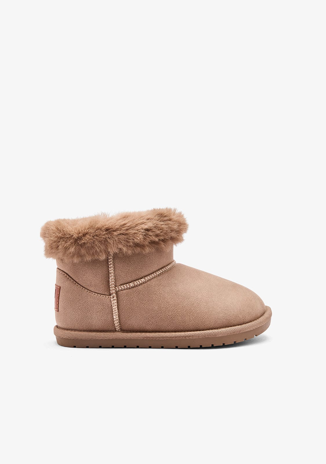 B&W JUNIOR ZAPATOS / BOTAS Y BOTINES / AUSTRALIANA Taupe Goflex Low Fur Australian Boot B&W