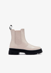 B&W JUNIOR ZAPATOS / BOTAS Y BOTINES / CHELSEA Beige Chelsea Boots B&W