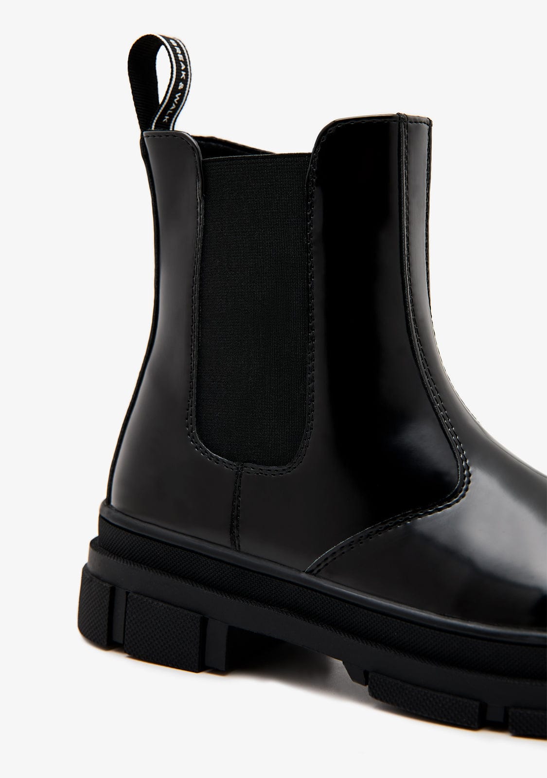 B&W JUNIOR ZAPATOS / BOTAS Y BOTINES / CHELSEA Black Chelsea Boots B&W