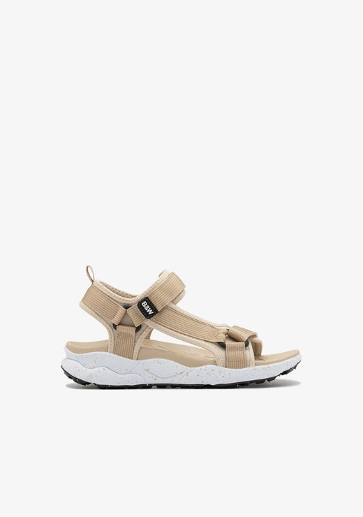 B&W JUNIOR ZAPATOS / SANDALIAS / TIRAS Light Gold Strips Sandals