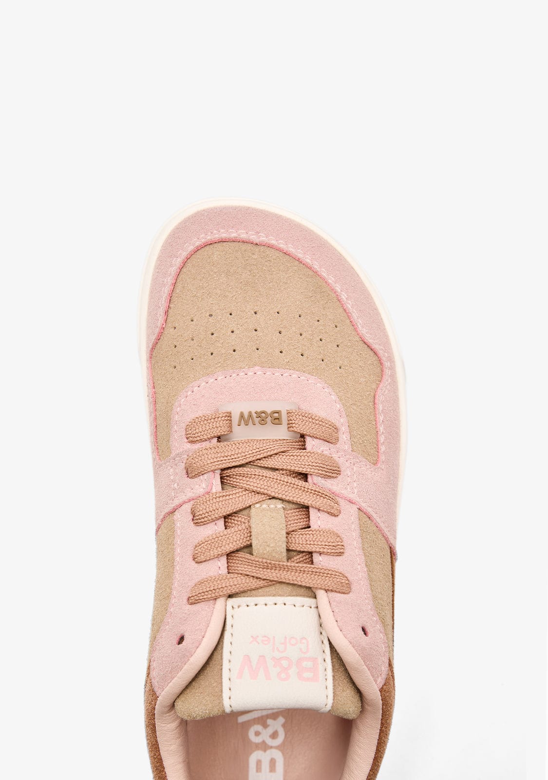 B&W JUNIOR ZAPATOS / SNEAKERS / BASKET Multi Beige Goflex Microsuede Sneakers