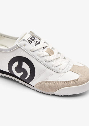 B&W JUNIOR ZAPATOS / SNEAKERS / TENNIS White Logo Laces Sneakers