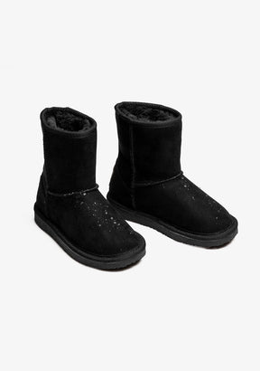 B & W Shoes B&W Black Australian Boots Water Repellent