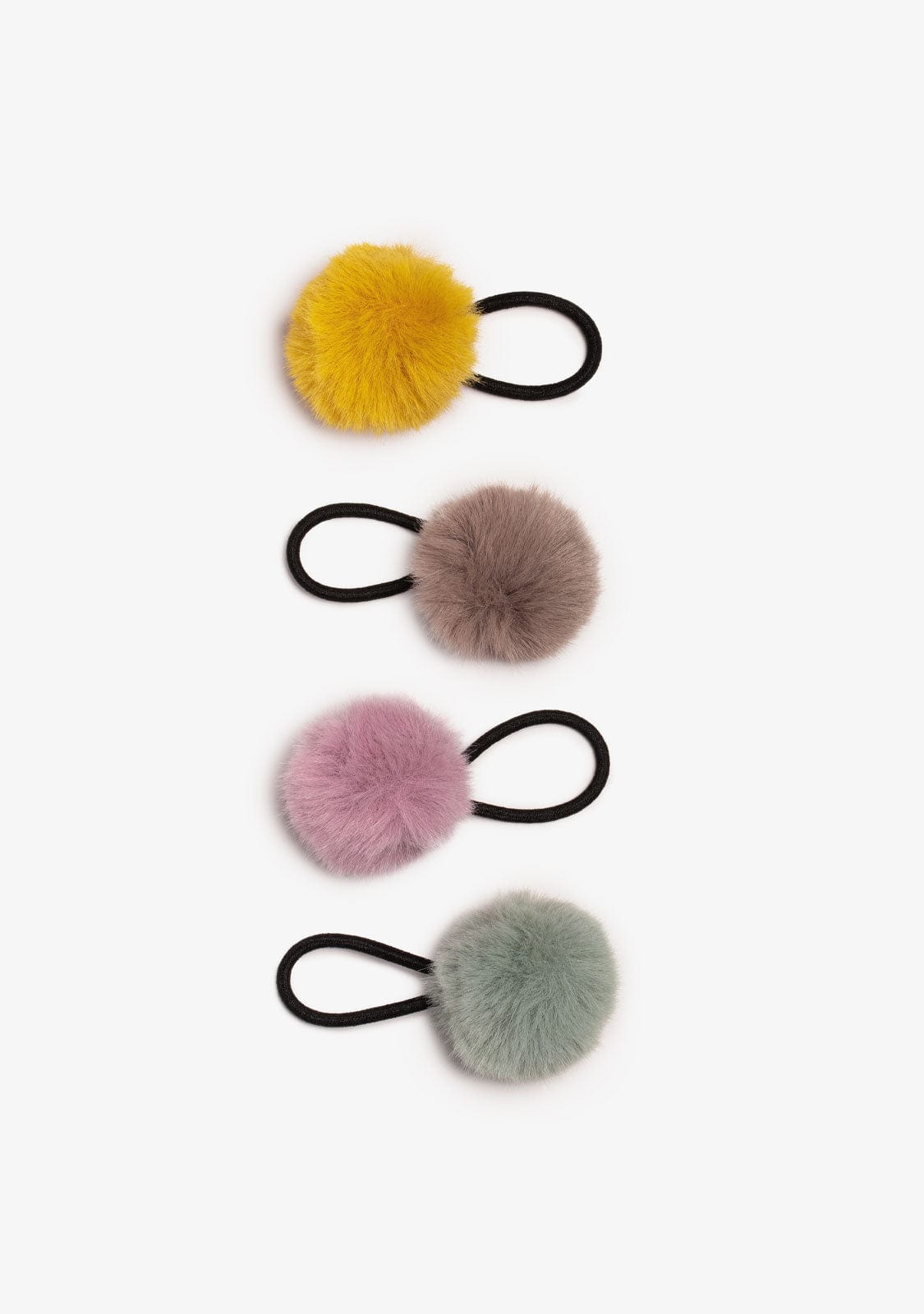 CONGUITOS ACCESORIOS / COLETEROS Multicolour Fur Scrunchies Pack