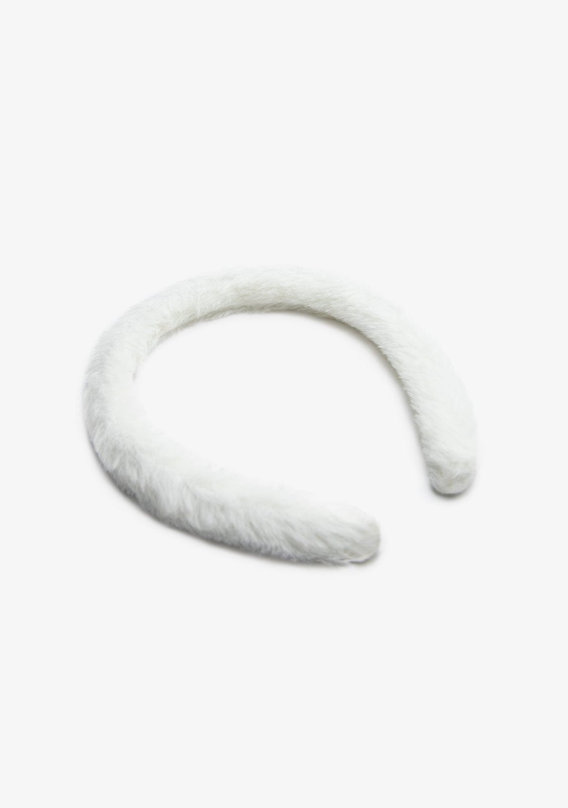 CONGUITOS ACCESORIOS / DIADEMAS Beige Fur Headband