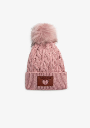 CONGUITOS ACCESORIOS / GORROS Pink Pompom Beanie