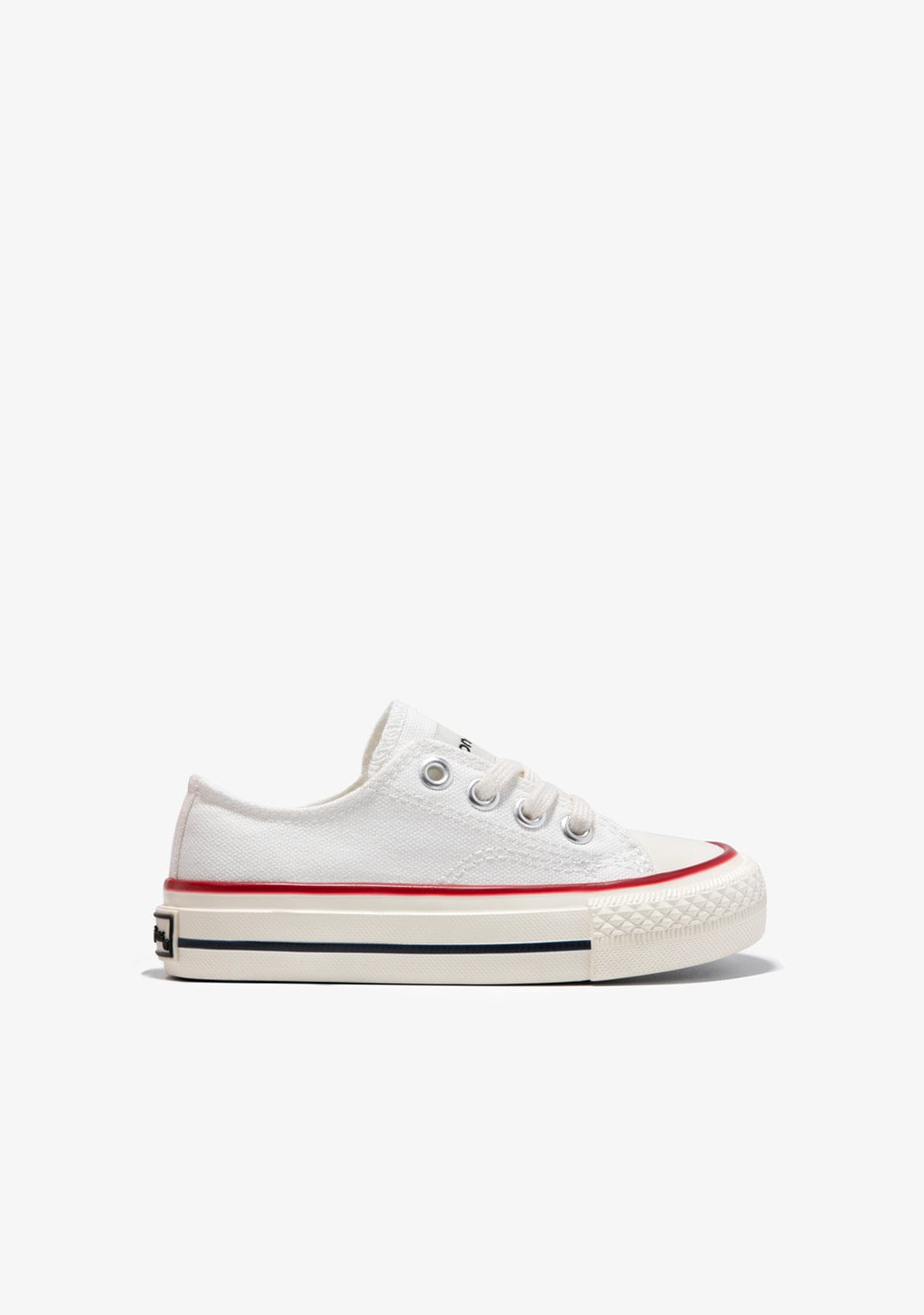 Conguitos BASKET Classic Canvas Sneakers White