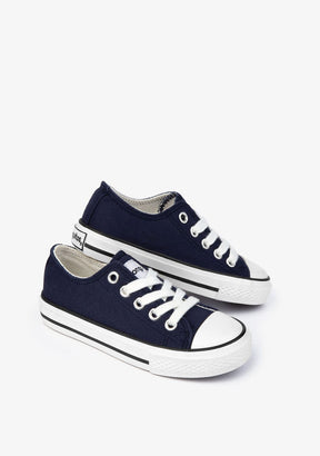 Conguitos BASKET Navy Classic Canvas Sneakers