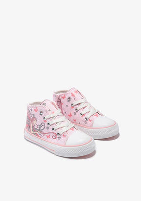 Conguitos BASKET Pink Fairy High Top Sneakers