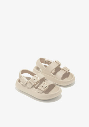 CONGUITOS HEBILLAS Beige Eva Sandals