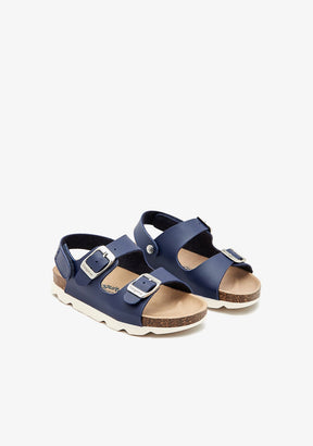 CONGUITOS HEBILLAS Navy Bio Buckle Sandals