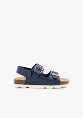 CONGUITOS HEBILLAS Navy Bio Buckle Sandals