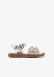 CONGUITOS HEBILLAS Silver Buckle Sandals
