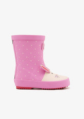 Conguitos Rain Boots Rabbit Pink