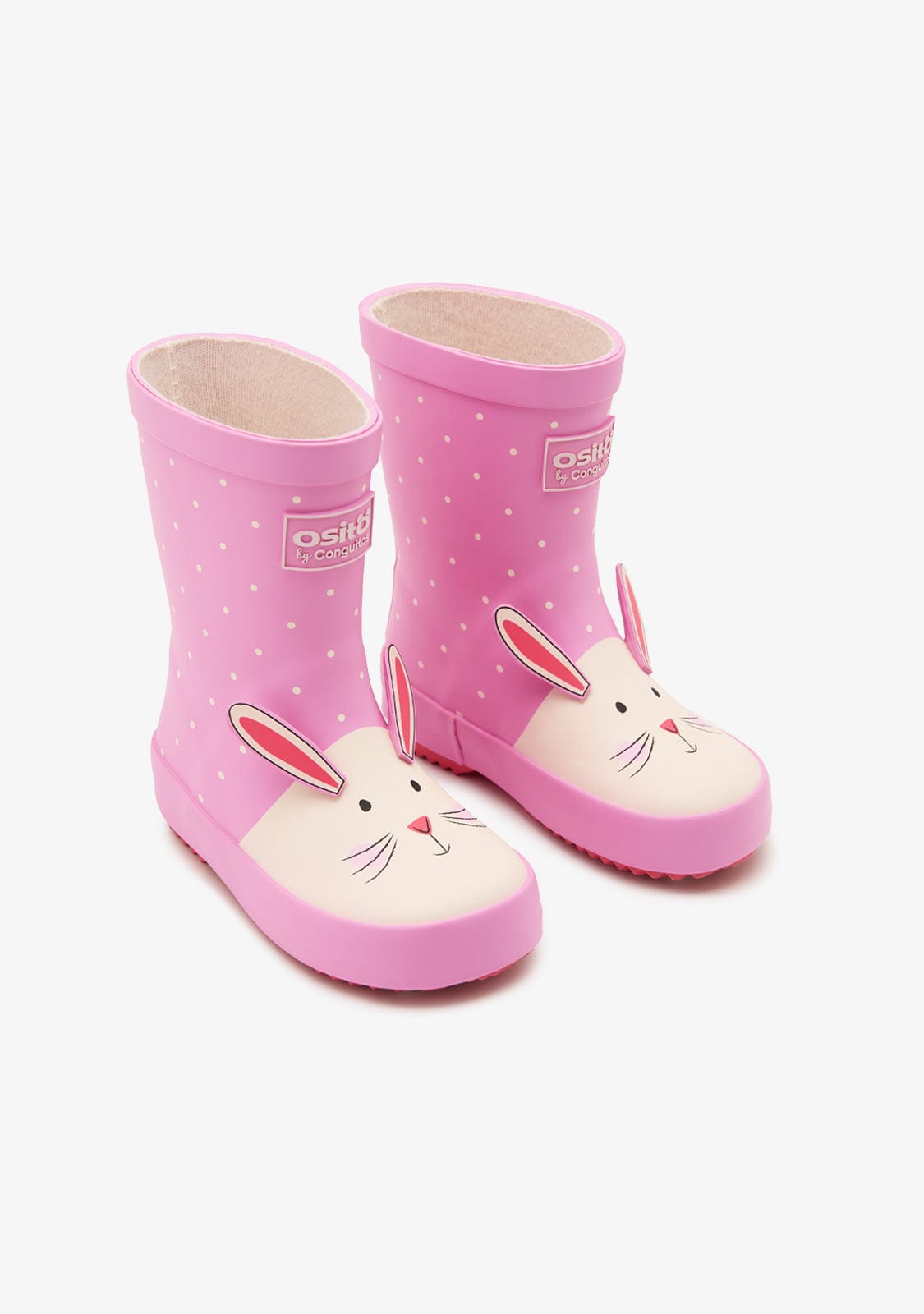 Conguitos RAIN BOOTS RABBIT PINK