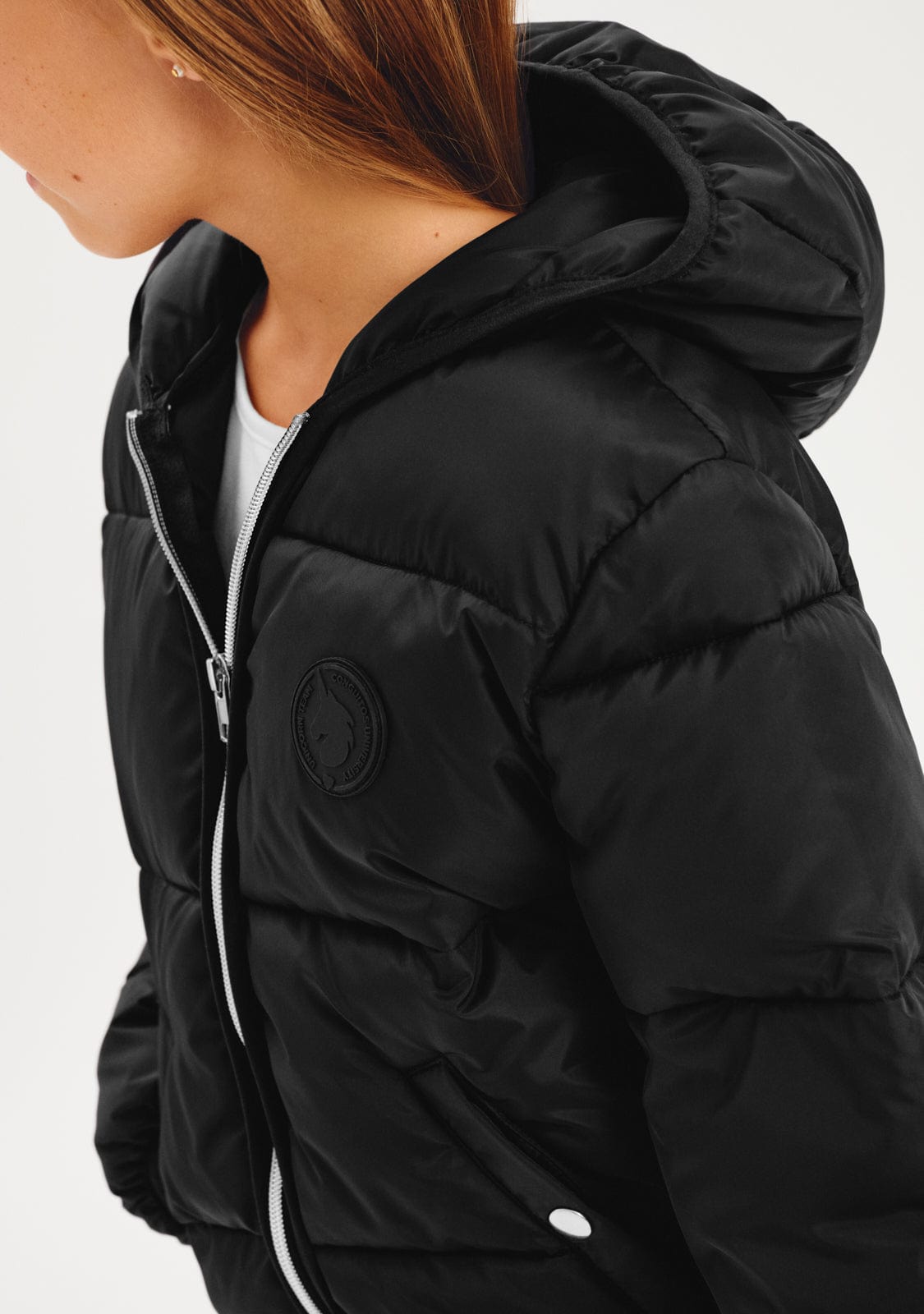 CONGUITOS ROPA / ABRIGOS Y CHAQUETAS Black Puffer Jacket
