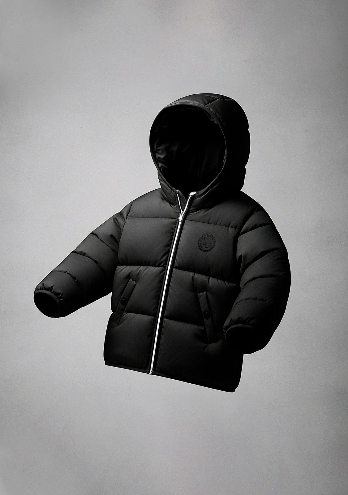 CONGUITOS ROPA / ABRIGOS Y CHAQUETAS Black Puffer Jacket