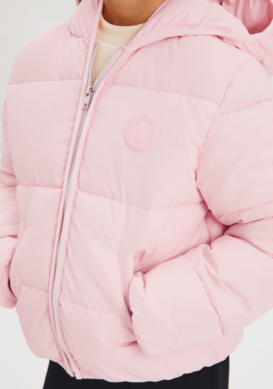 CONGUITOS ROPA / ABRIGOS Y CHAQUETAS Pink Puffer Jacket