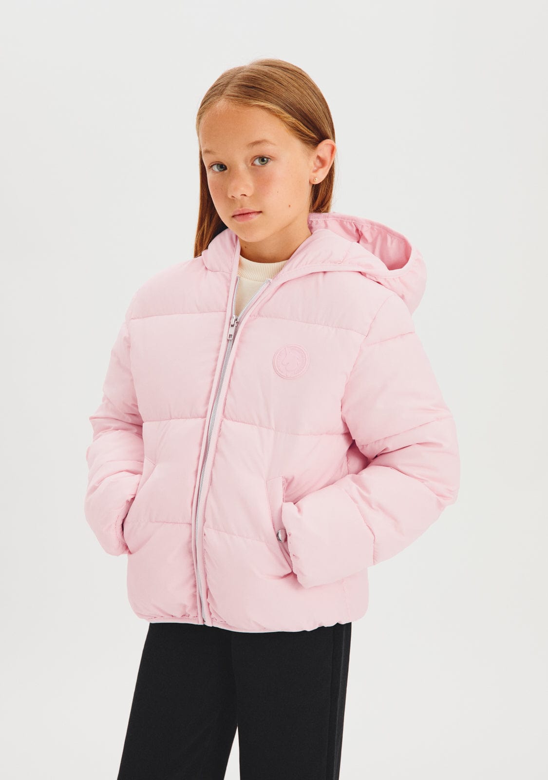 CONGUITOS ROPA / ABRIGOS Y CHAQUETAS Pink Puffer Jacket