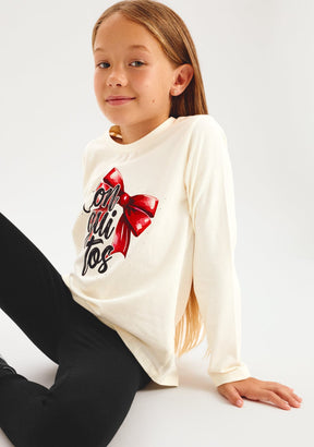 CONGUITOS ROPA / CAMISETAS / MANGA CORTA Off White Bow T-Shirt