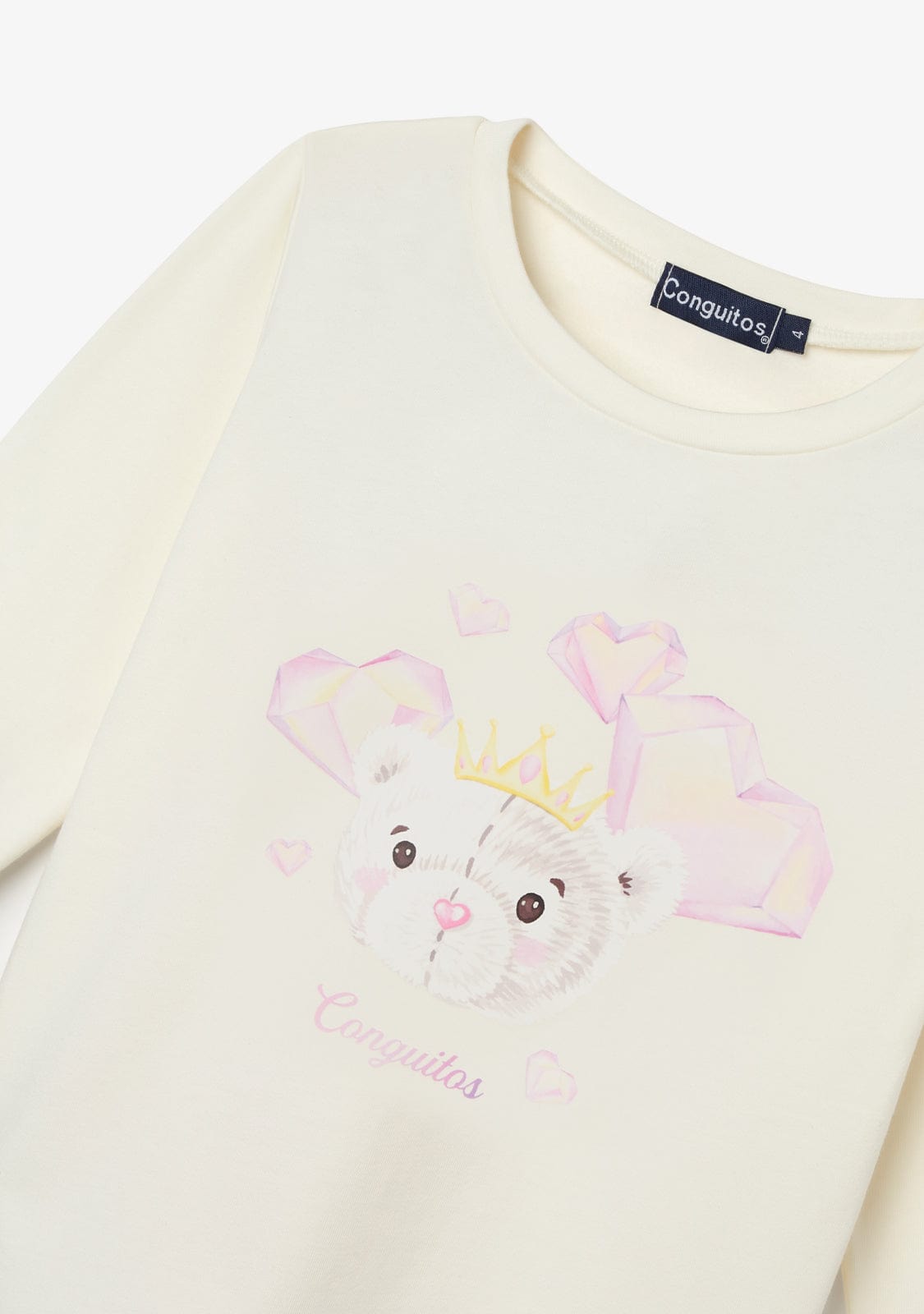CONGUITOS ROPA / CAMISETAS / MANGA CORTA Off White Heart Bear T-Shirt