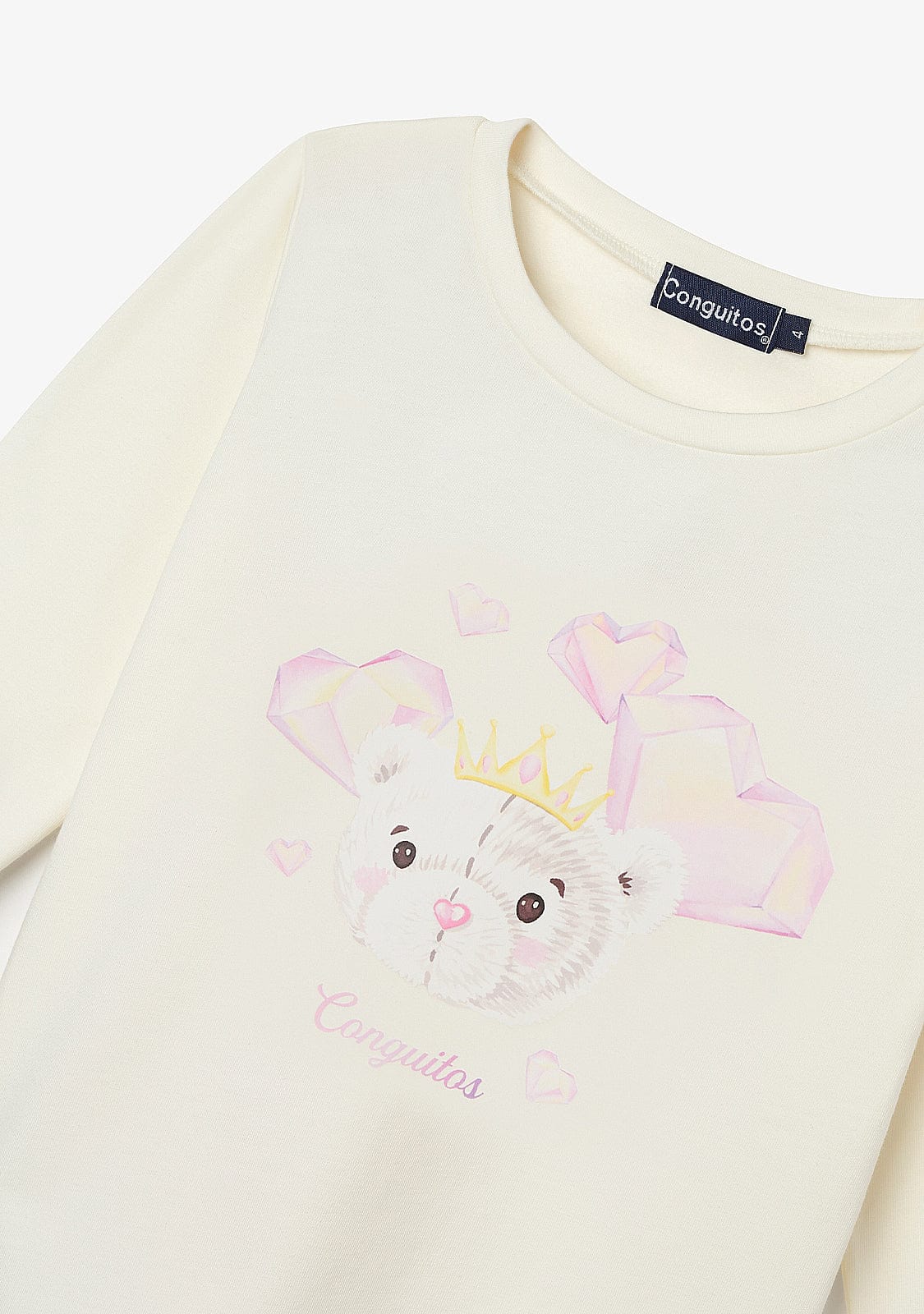 CONGUITOS ROPA / CAMISETAS / MANGA CORTA Off White Heart Bear T-Shirt