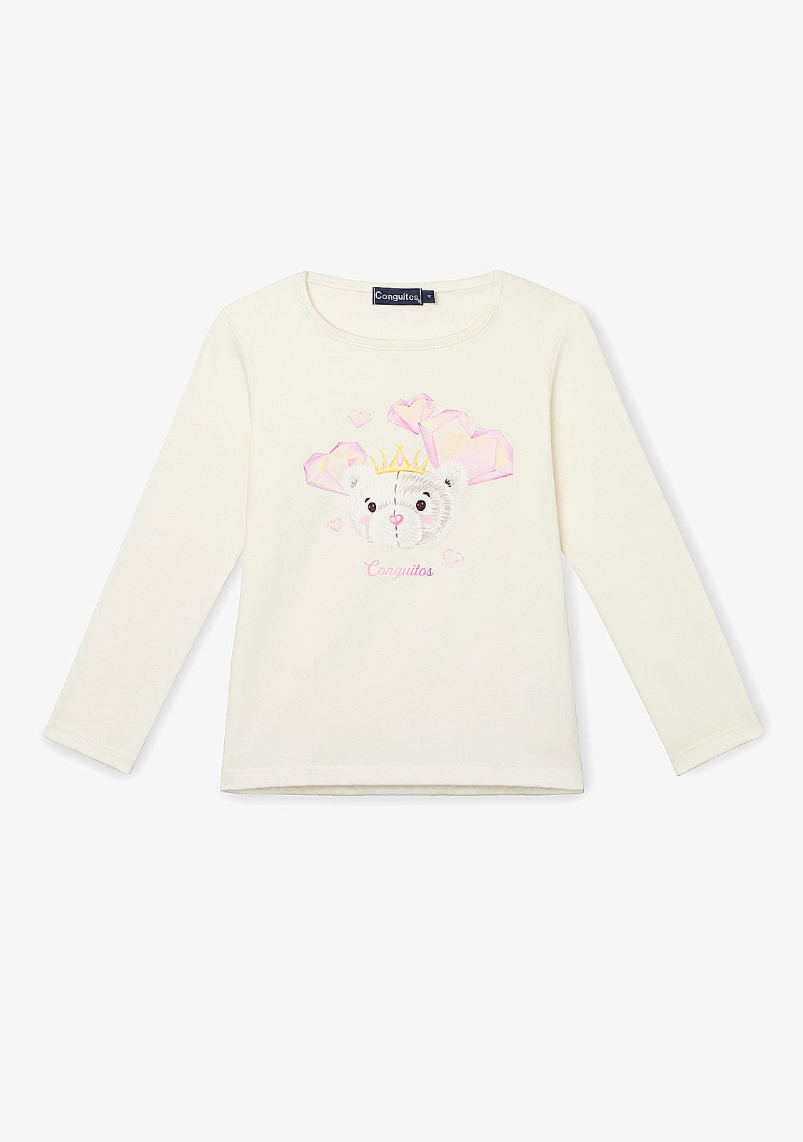 CONGUITOS ROPA / CAMISETAS / MANGA CORTA Off White Heart Bear T-Shirt