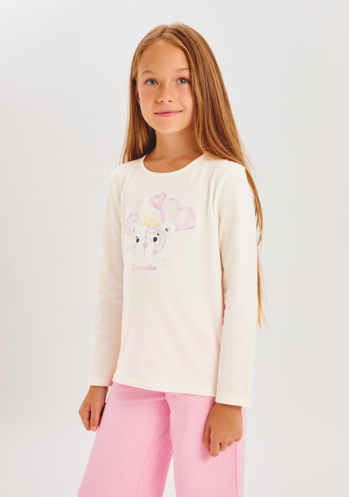 CONGUITOS ROPA / CAMISETAS / MANGA CORTA Off White Heart Bear T-Shirt