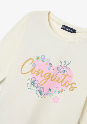 CONGUITOS ROPA / CAMISETAS / MANGA CORTA Off White Heart Logo T-Shirt