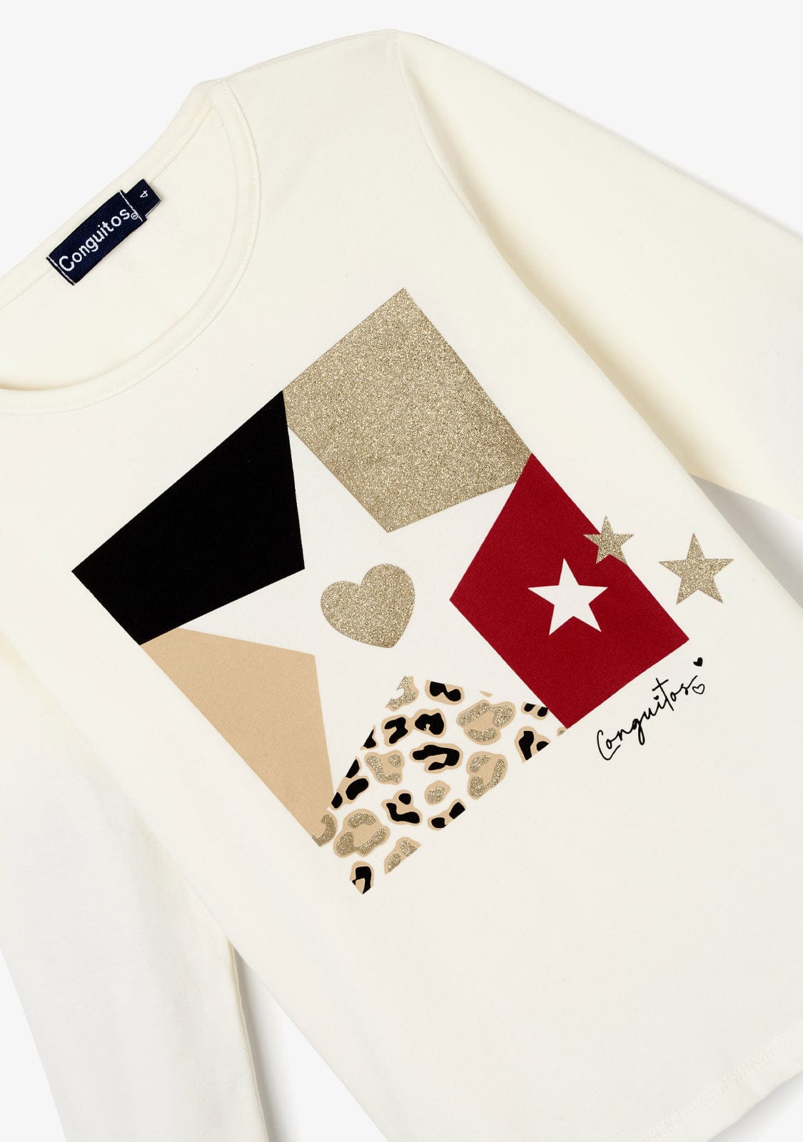 CONGUITOS ROPA / CAMISETAS / MANGA CORTA Off White Star Patchwork T-Shirt
