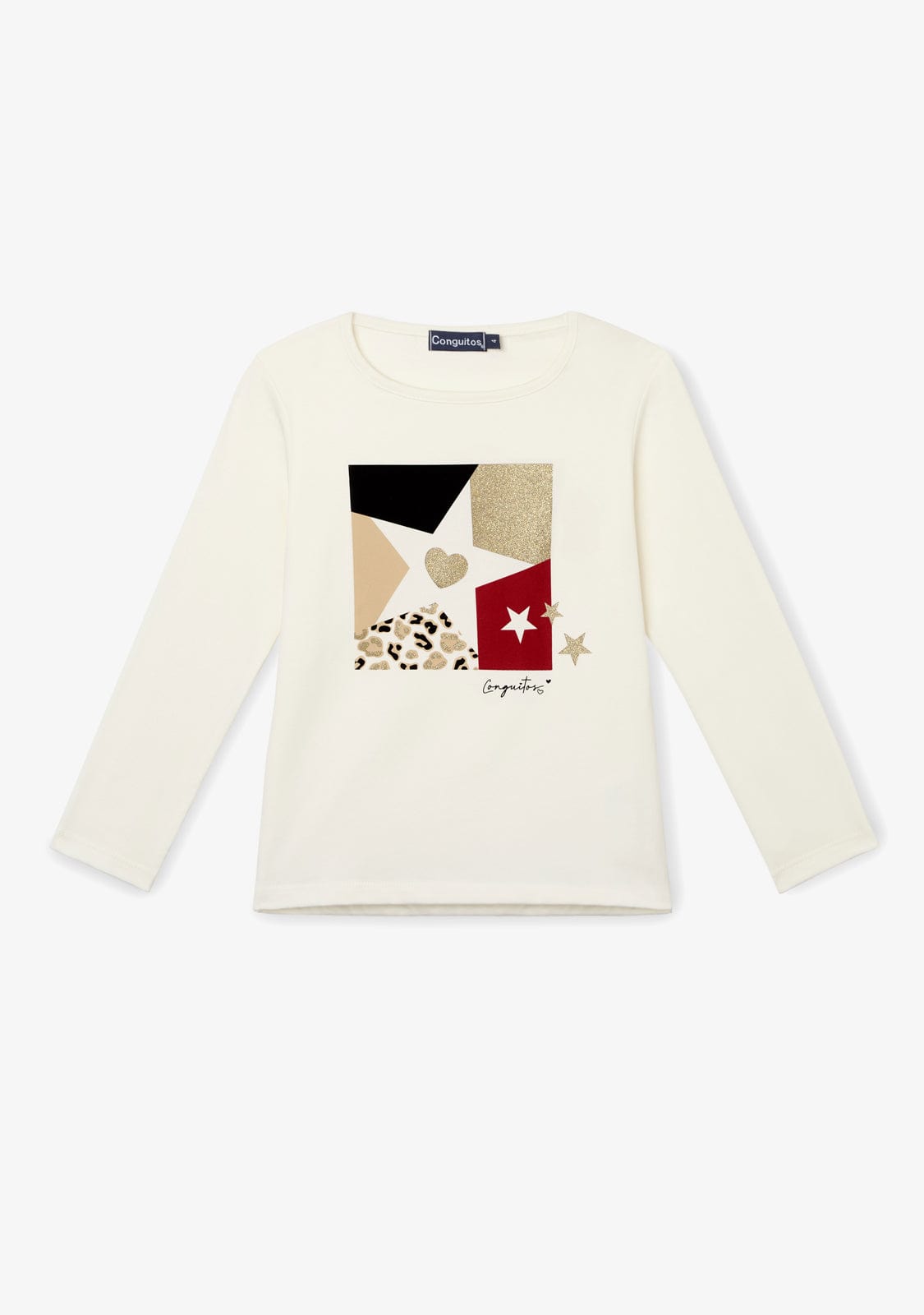 CONGUITOS ROPA / CAMISETAS / MANGA CORTA Off White Star Patchwork T-Shirt