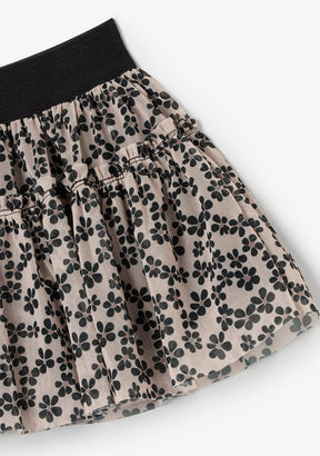 CONGUITOS ROPA / FALDAS Brown Tulle Skirt