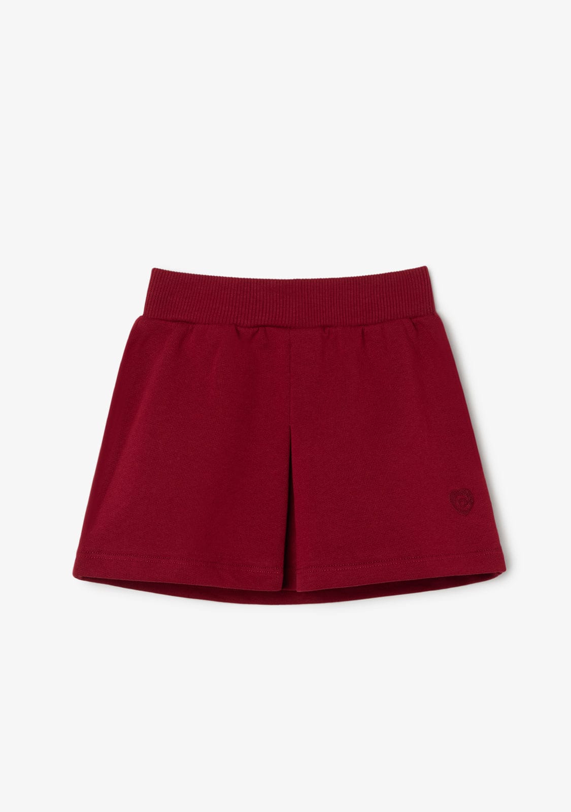 CONGUITOS ROPA / FALDAS Burgundy Plush Skirt