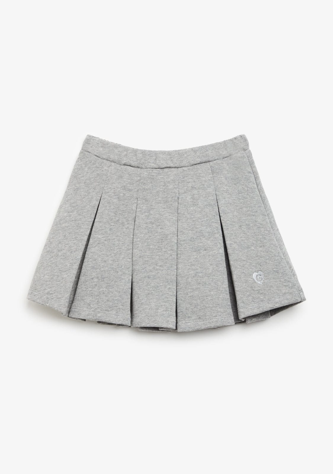 CONGUITOS ROPA / FALDAS Grey Plush Skirt