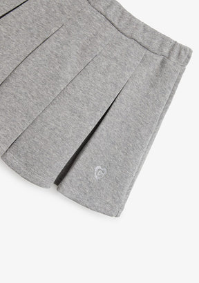 CONGUITOS ROPA / FALDAS Grey Plush Skirt