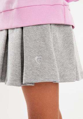 CONGUITOS ROPA / FALDAS Grey Plush Skirt