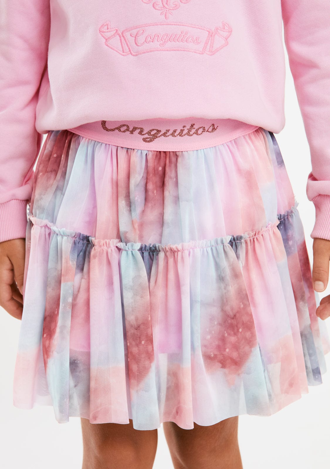 CONGUITOS ROPA / FALDAS Multicolor Tulle Skirt