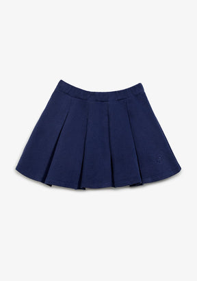 CONGUITOS ROPA / FALDAS Navy Plush Skirt