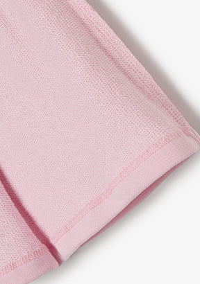 CONGUITOS ROPA / FALDAS Pink Plush Skirt