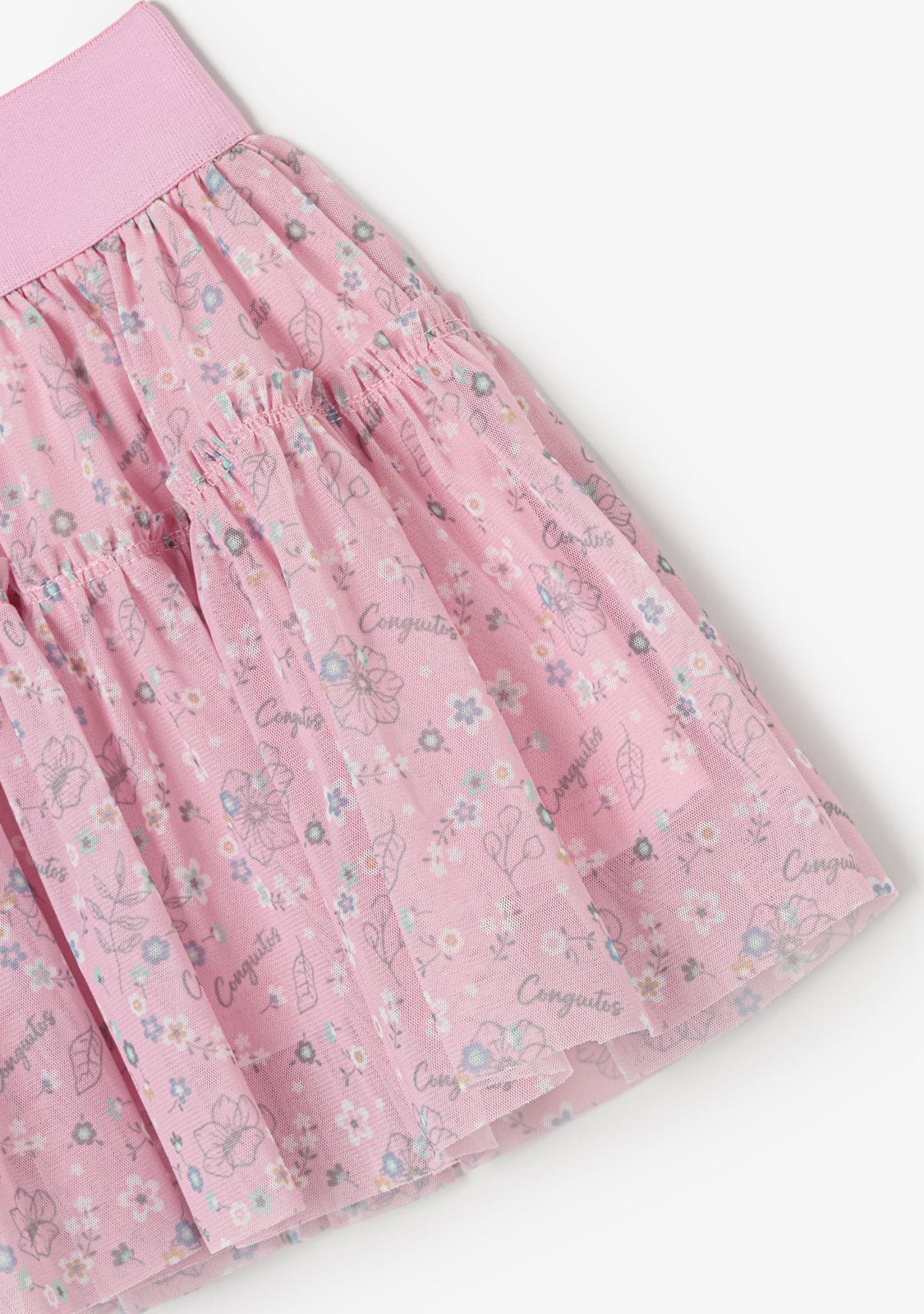 CONGUITOS ROPA / FALDAS Pink Tulle Skirt