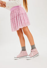 CONGUITOS ROPA / FALDAS Pink Tulle Skirt