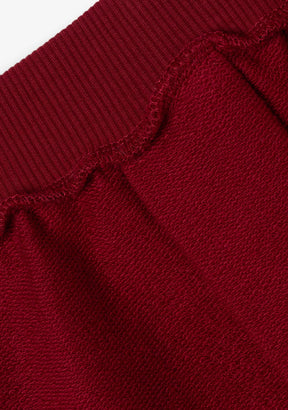 CONGUITOS ROPA / PANTALONES / LARGOS Burgundy Plush Joggers